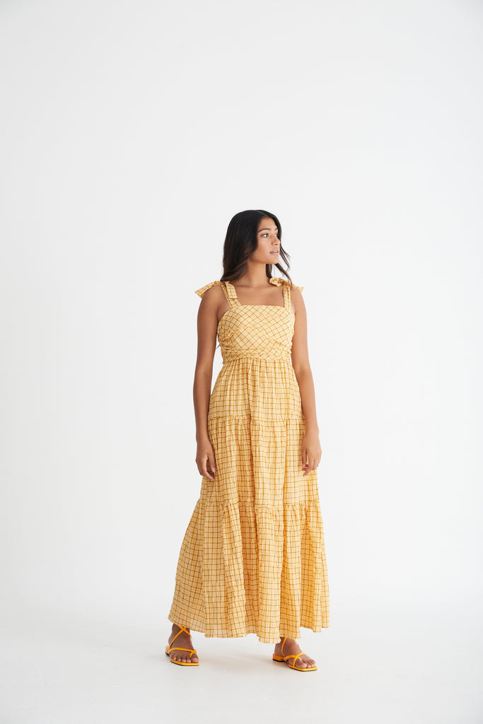 Sunflower Maxi Dress