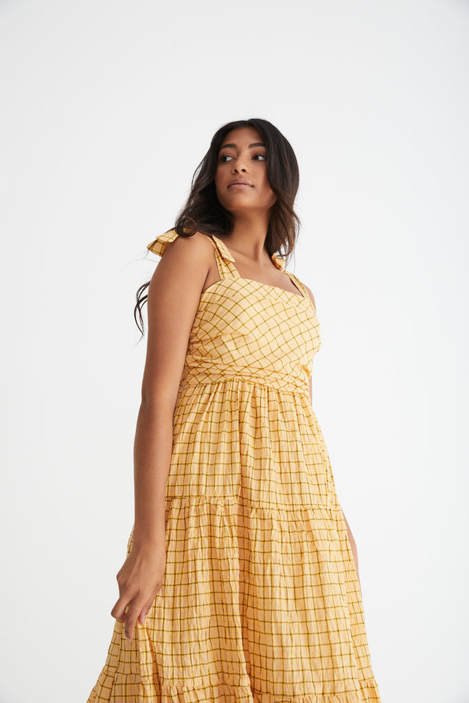 Sunflower Maxi Dress