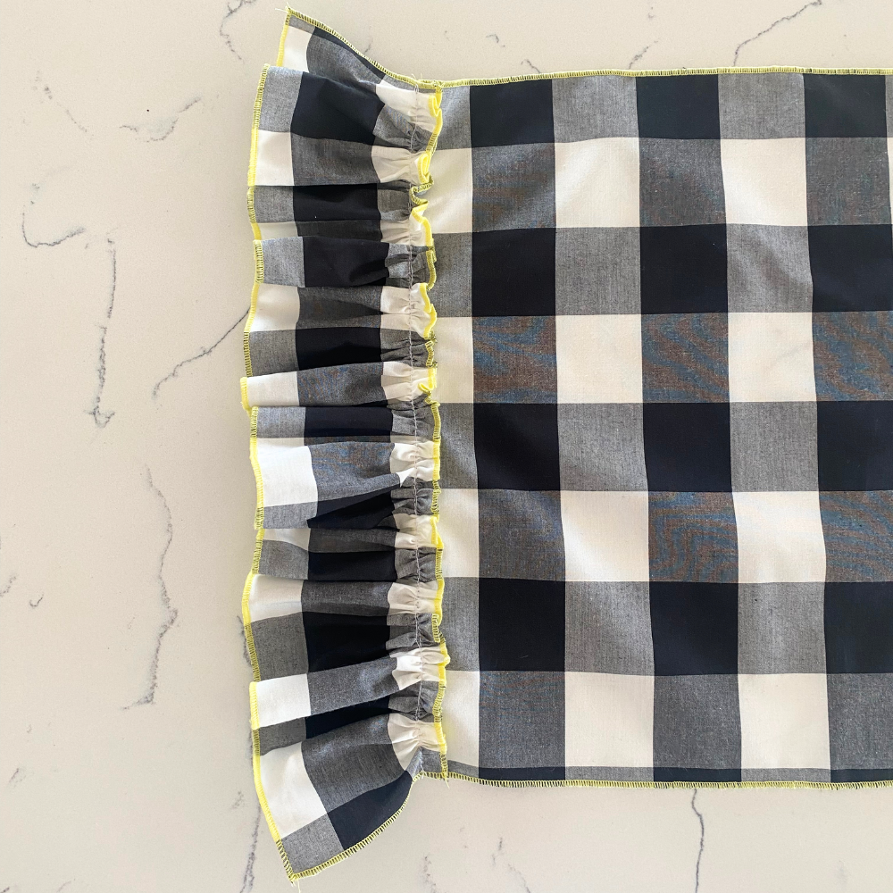 Gingham Frill Napkin/Placemat